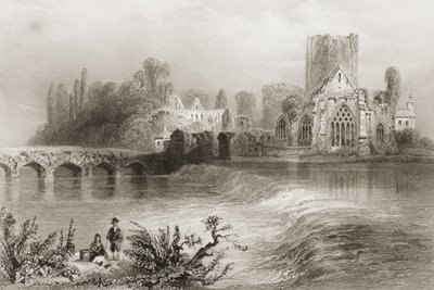 Holycross Manastırı, County Tipperary, İrlanda, George Virtue, 1860