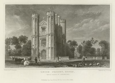 Leigh Priory, Essex, 7 Miles North of Chelmsford  by William Henry Bartlett