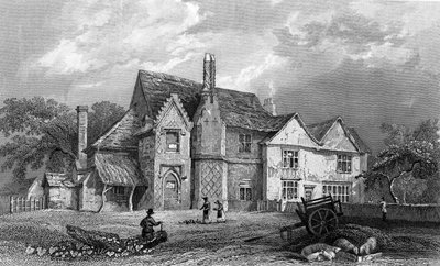 Küçük Warley Hall, Essex, Henry Adlard tarafından oyulmuş, 1833 (gravür) by William Henry Bartlett