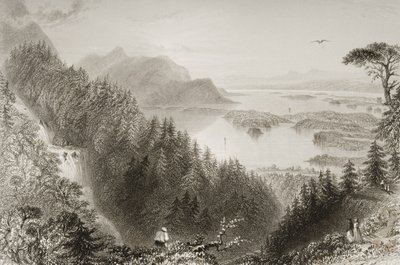 Lower and Turk Lakes, County Killarney, Ireland, from 