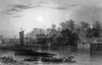 Maldon, Essex, engraved by Henry Adlard, 1831  by William Henry Bartlett
