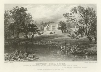 Mistley Hall, Essex, Sayın Charles Manners Sutton