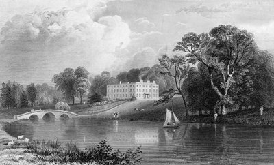 Rivenhall Place, Essex, engraved by John Carr Armytage, 1831  by William Henry Bartlett