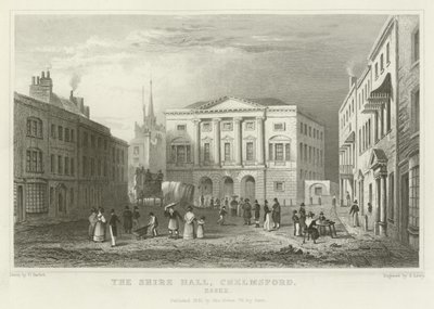 Shire Salonu, Chelmsford, Essex by William Henry Bartlett