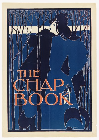 The Blue Lady, The Chapter-Book posteri by William Henry Bradley