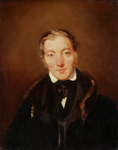 Robert Owen, 1834 by William Henry Brooke
