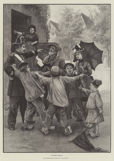Yurtdışı Turistler by William Henry Charles Groome
