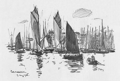 Concarneau, c1906 by William Henry Charlton