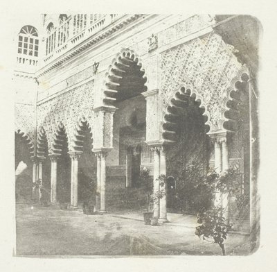 Sevilla Alcazar by William Henry Fox Talbot