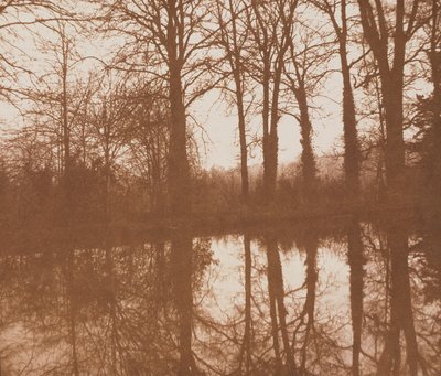 Yansımalar, 1843 (sepya fotoğrafı) by William Henry Fox Talbot
