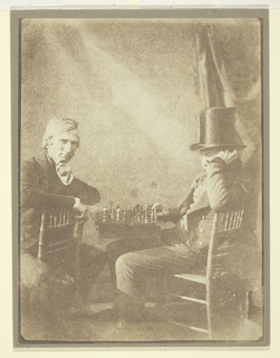 Satranç Oyuncuları by William Henry Fox Talbot