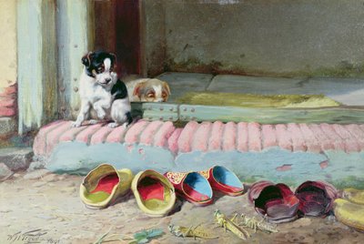 ಸ್ನೇಹಿತ ಅಥವಾ ವೈರಿ, 1891 ಟರ್ಕ್ by William Henry Hamilton Trood