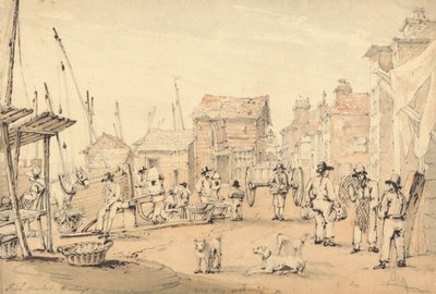 Balık Pazarı, Hastings by William Henry Harriott