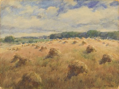 Maryland Buğday Tarlaları by William Henry Holmes