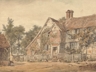 Bir Çiftlik Evi by William Henry Hunt