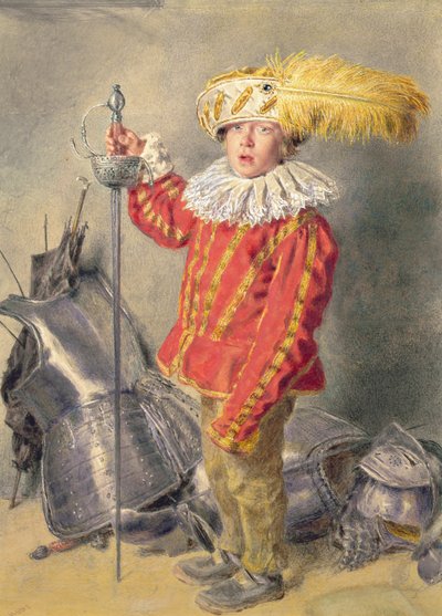 Bir Savaşçı Cesur by William Henry Hunt