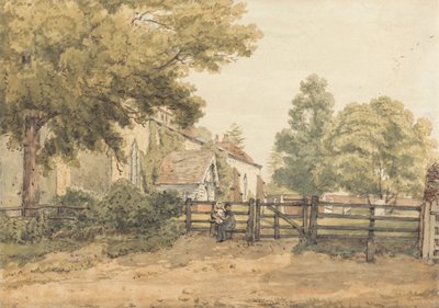 Aldenham Kilisesi by William Henry Hunt