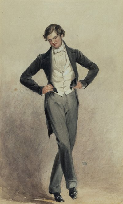 Uşak (kağıt üzerine sulu boya) by William Henry Hunt