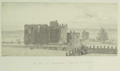Hardwick Eski Salon by William Henry Hunt