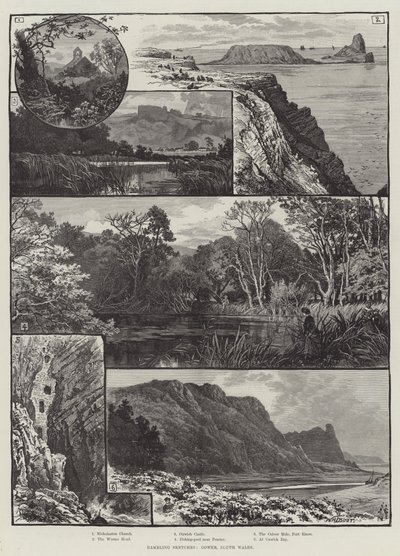 Rambling Skeçler, Gower, Güney Galler by William Henry James Boot