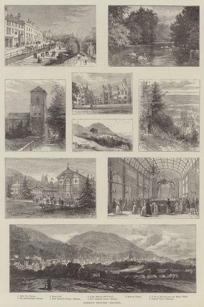 Başıboş Eskizler, Malvern by William Henry James Boot