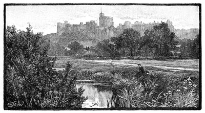 Windsor Kalesi, 1900. by William Henry James Boot