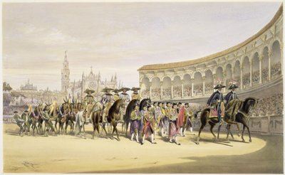 Alayda Toreros'un Girişi, 1865 by William Henry Lake Price