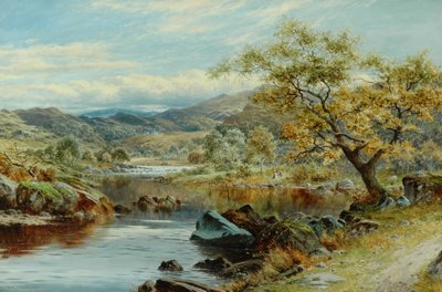 Lledr Vadisi, Capel Curig by William Henry Mander