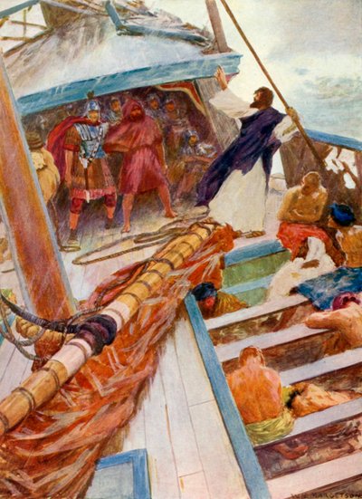 Paul Gemi Enkazı by William Henry Margetson