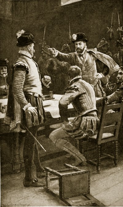 Regent Moray düşmanlarını tutukladı, 1569, 