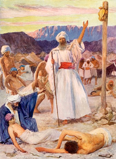 Yüzsüz Yılan by William Henry Margetson
