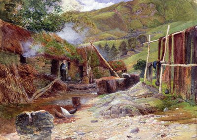 Kurutma Ağları by William Henry Millais