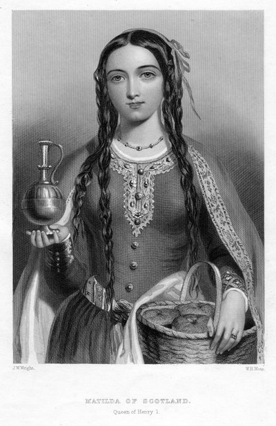 İskoçya Matilda, Henry I Kraliçesi, c1850