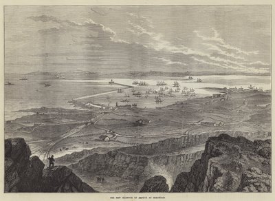 Holyhead'deki Yeni Sığınak Limanı by William Henry Pike