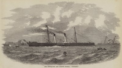 Newhaven ve Dieppe Paketi, Orleans by William Henry Prior