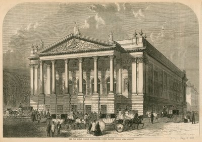 Yeni İtalyan Opera Binası, Covent Garden, Londra by William Henry Prior