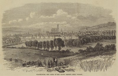 Weissenburg, Veliaht Prenslerin İlk Zaferi Sahnesi by William Henry Prior