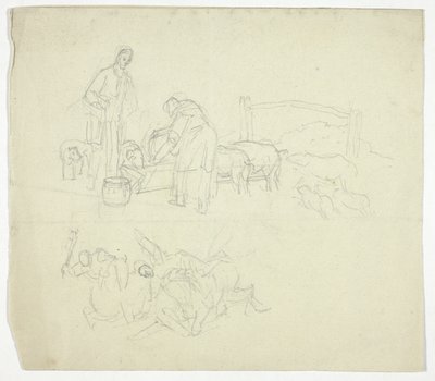Domuz besleme by William Henry Pyne