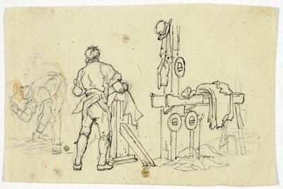 iki işçi by William Henry Pyne