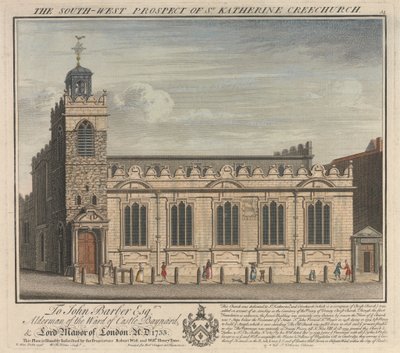 Güneybatı Prospekt St. Katherine Cree kilisesi by William Henry Toms
