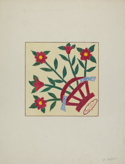 Parçalı Yorgan 1 Kare, c. 1940. by William Herbert