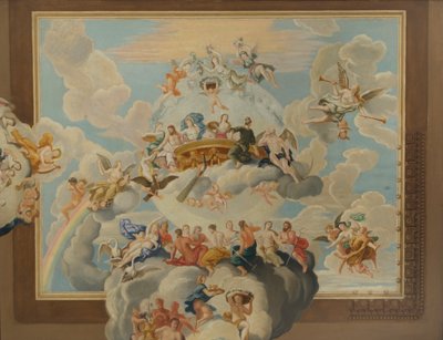 King's Merdiven tavanı, Hampton Court Sarayı by William Herbert Hampton