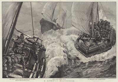 Cankurtaran Teknesi Yarışması by William Heysham Overend