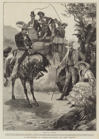 Bir Milyoner, Bret Harte tarafından by William Heysham Overend