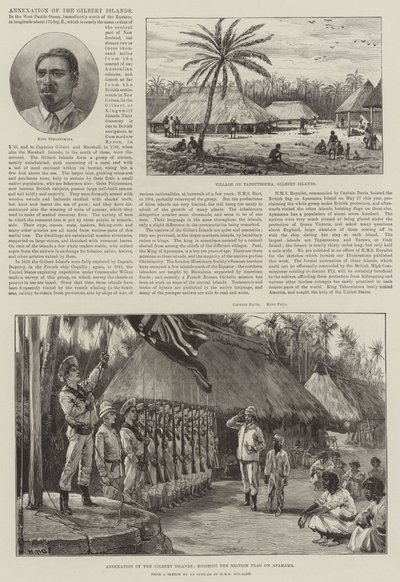 Gilbert Adalarının İlhakı by William Heysham Overend