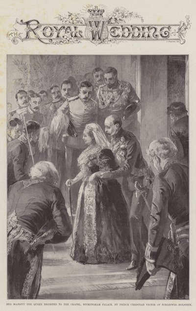 Majesteleri Kraliçe, Schleswig-Holstein Prensi Christian Victor tarafından Buckingham Sarayı Şapeli