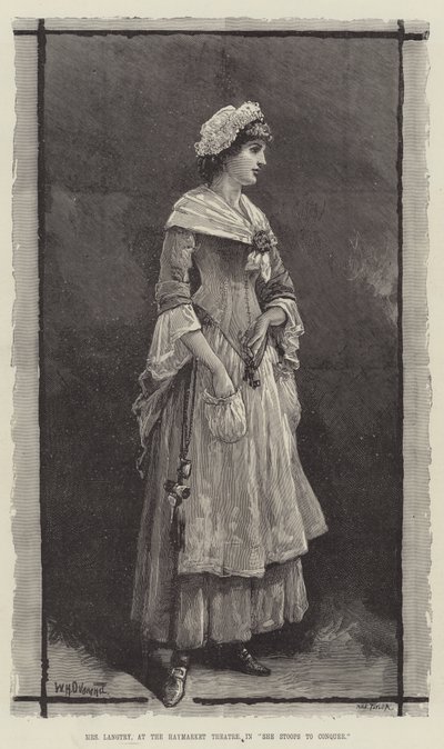 Bayan Langtry, Haymarket Tiyatrosu