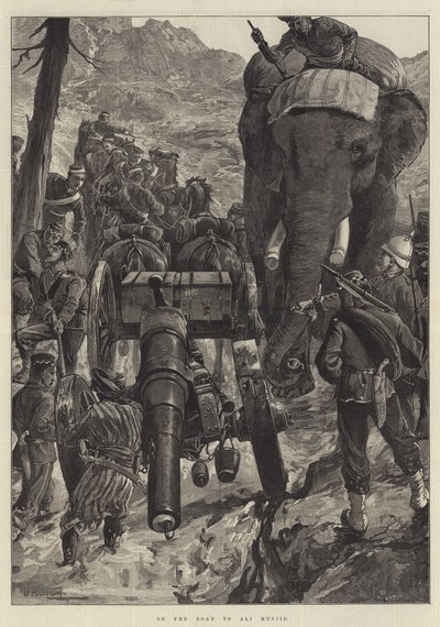 On the Road to Ali Musjid  by William Heysham Overend