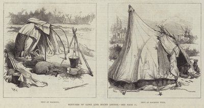 Sketches of Gipsy Life round London  by William Heysham Overend