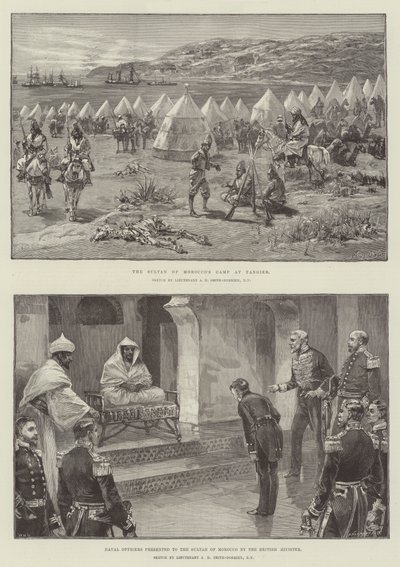 ಮೊರಾಕೊ ಟರ್ಕಿಯ ರೇಖಾಚಿತ್ರಗಳು by William Heysham Overend